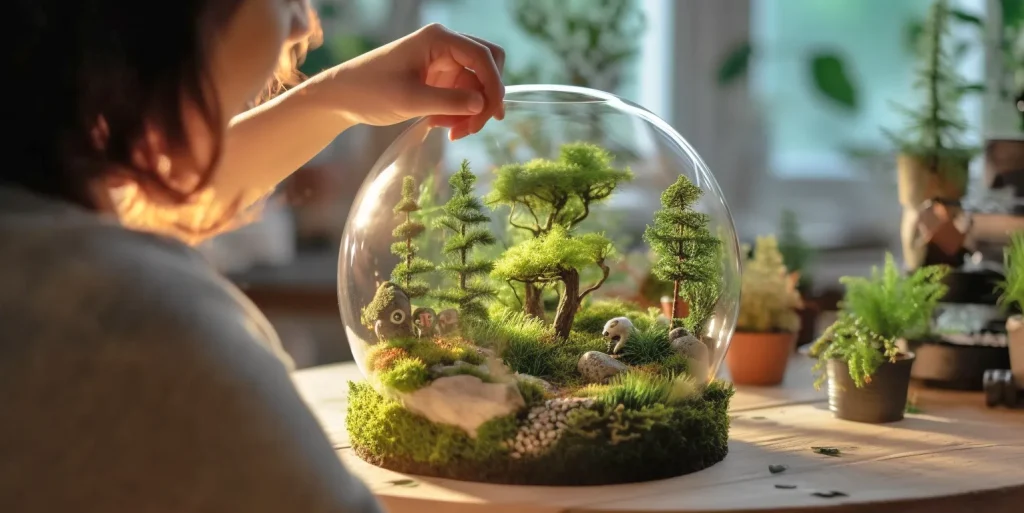 ไอเดียจัดสวนในขวดแก้วด้วยตัวเอง